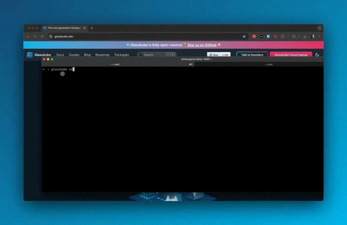 Glasskube GUI