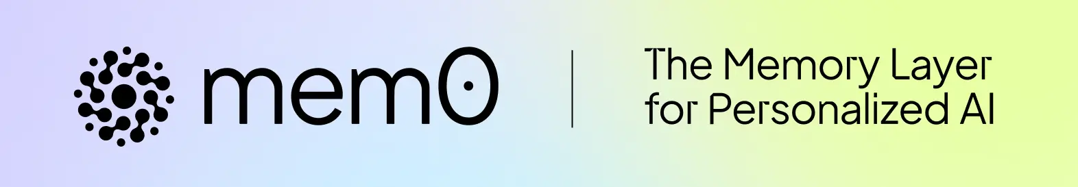 Mem0 - Memory for AI Agents; Announcing OpenMemory MCP