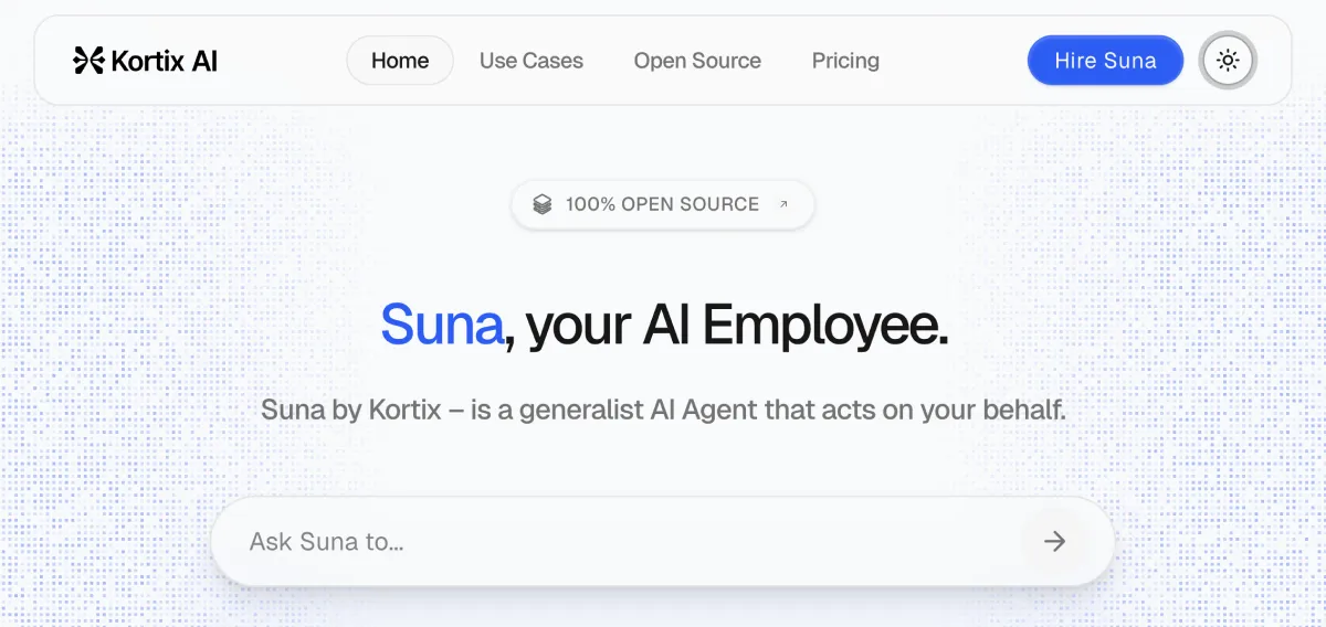 Suna Screenshot